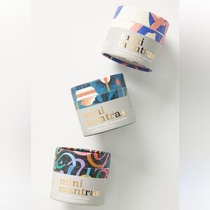 Anthropologie 3 Mini Mantra Puzzles NIB NWT